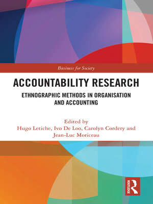 cover image of Accountability Research